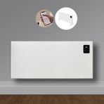 Aeon Elektrikli Konvektör Panel Isıtıcı 2000 Watt Beyaz Akıllı Wifi Kontrol Özelliği ile