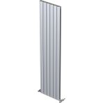 Aeon Smyrna Alüminyum Radyatör 200cm x 42cm (6 Dilim) Mat Eloksal - Mat Gri
