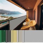 Aerey B094N4V46P Açık Gri Balkon Brandası