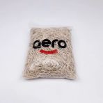 Aero 70 mm 1000 gr Kauçuk Ambalaj Lastiği Renkli (Toka/maydanoz) - Beyaz
