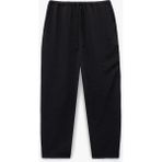 Aerobin Kumaş Beli Bağcıklı Cepli Havuç Pantolon - Siyah - Regular - 34