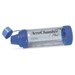 Aerochamber Plus Flow-Vu Maskesiz - Mavi