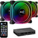 Aerocool AE-ASTR12-PRO Astro12 Pro 3x 12 cm ARGB Led Fan Hub Uzaktan Kumanda