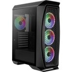 Aerocool Aero One Duo Cam Yan Panel 4X12cm Argb Adreslenebilir Rgb Fanli Usb 3.0 Pencereli Atx Oyuncu Kasasi
