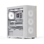 Aerocool D501A ARGB Fanlı Beyaz ATX Bilgisayar Kasası