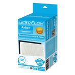 AeroFlow Anker Eufy RoboVac 11S-35C ile Uyumlu Yedek HEPA Filtre Seti, 4'lü Paket