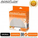 AeroFlow Orijinal Xiaomi Mi Robot Vacuum Mop Uyumlu - Akıllı Robot Süpürge 8'li Mop Fiber Bezi