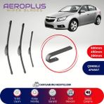 Aeroplus Chevrolet Cruze 2009-2014 Ön Arka Muz Silecek Takımı