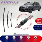 Aeroplus Cupra Ateca 2016-2024 Ön Arka Muz Silecek Takımı