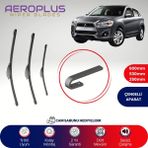 Aeroplus Mitsubishi ASX 2010-2022 Ön Arka Muz Silecek Takımı