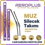 Aeroplus Peugeot 206 1998-2014 Muz Silecek Takımı