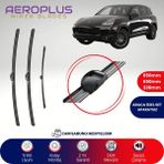 Aeroplus Porsche Cayenne 2007-2017 Ön Arka Muz Silecek Takımı