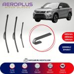 Aeroplus Suzuki Vitara 2015-2024 Ön Arka Muz Silecek Takımı