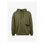 Aeropostale A3WM-SWT10 Kapüşon Yaka Düz Haki Erkek Sweatshirt