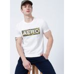 Aeropostale Logolu Yuvarlak Yakalı Baskılı Erkek Tişört