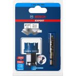 Aesco 1 x Expert Sheet Metal Delik Testeresi Power Plus Sistemleri Için (Paslanmaz Çelik Saclar, Çelik Saclar, Ø 27 Mm, Profesyonel Aksesuar Matkap/tornavida Için)