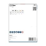 Aesco 1 x Pro Multi Malzeme Delik Testeresi (Yumuşak Ahşap, Alçıpan Duvar Için, Ø 108 Mm, Profesyonel Aksesuar Matkap/tornavida)