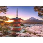 Aesco 1000 Parçalı Puzzle Japon Kiraz Ağacı