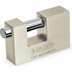 Aesco 1367 Cam Kapı Kilidi Kayar Milli Saten Kaplama 90 mm