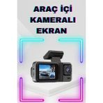 Aesco 2 Inç Araç Içi Kameralı Ekran 1080P Full Hd Kaliteli Hafıza Kart Destekli - Lisinya