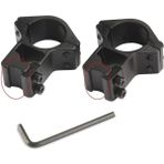 Aesco -25.4mm Dürbün Için 11MM Yüksek Havalı / Av Tüfeği Ayağı ( Lisinya )