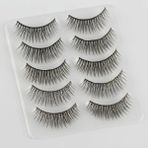 Aesco 4 Parça Kirpik Seti Takma Kirpik Takımı 5li Kirpik Set Kirpik Kıvırıcı Kirpik Yapıştırıcı Rimel Maskara Fırçası ( Lisinya )