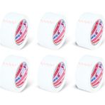 Aesco 45 mm x 100 mt Beyaz Koli Bandı 6 Adet - Option-1 - 0 - Siyah - 1 Adet