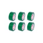 Aesco 45 mm x 100 mt Yeşil Koli Bandı 6 Adet - Option-1 - 0 - Siyah - 1 Adet