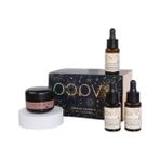 Aesco 4d Dynamic Cilt Bakım Seti – Peptit, Squalane, Ginseng, Panthenol, Niacinamide B3 – Yaşlanma Karşıtı, Leke Karşıtı – Kore Bilimiyle Geliştirildi – 3 Serum + 1 Krem