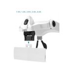 Aesco -5 Lens 1.0x-3.5x, 2led Işıklı ile Ayarlanabilir Gözlük BÜYÜTEÇ9892B2 ( Lisinya )