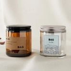 Aesco 500 ml Cam Mum Kavanoz