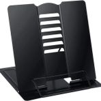 Aesco 6 Kademe Ayarlanabilir Metal Kitap Okuma Standı, Ofis ve Çalışma Için