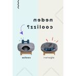 Aesco 60CM Açık Gri Donut Kedi Tüneli/yatağı - Eğlenceli ve Konforlu
