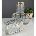 Aesco 6'lı Kristal Meşrubat Bardağı 300 ml