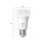Aesco 9-75W Renkli Akıllı Ampul E27 Bluetooth Özellikli - 1 - 10 W - Amber