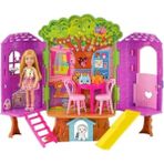 Aesco Barbie Chelsea'nin Ağaç Evi, 10'dan Fazla Aksesuar