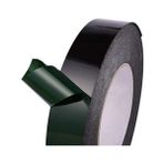 Aesco Çift Taraflı Köpük Bant Eva Montaj Bandı Siyah 25 mm x 10 Metre - Option-1 - 0 - Siyah - 1 Adet