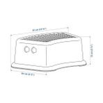 Aesco Çocuk Taburesi Foersiktig, Beyaz/yeşil (Model 2013) Pack Of 1 Beyaz - -50 C