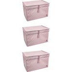 Aesco Çok Amaçlı Düzenleyici Kutu Organizer Cırt Cırtlı Hurç Mega Plus Boy 40CM x 30CM x 70CM (3 Adet)