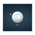 Aesco Fibaro FGT‐001+FGBRS‐001 Akıllı Ev Termostatik Vana Seti, Beyaz, 1 Adet