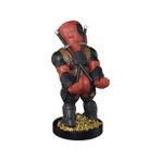 Aesco Gaming Cable Guys - Deadpool Arka Görünüm Şarj Telefonu ve Kumanda Tutucu - Elektronik Oyunlar, Kırmızı - 0 - Siyah - Option-1