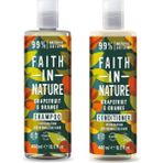 Aesco Grapefruit&orange%99 Doğal Tazeleyici Şampuan + Saç Kremi 400ML - Option-1