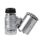 Aesco -Iphone5 Için Uyumlu Kapaklı Lens Mikroskop Taşınabilir Mini Cep Boyutu LED Mikroskop NO.9882-IP5II ( Lisinya )