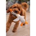 Aesco Kumaş Köpek Oyuncağı - Sevimli Ördek Şekilli, Dayanıklı Tasarım