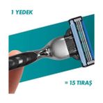 Aesco Mach3 Yedek Tıraş Bıçağı 4'lü - Option-1