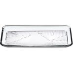 Aesco Madlen Dikdörtgen Tatlı Tabağı - 2'li - 22CMX12CM - Kestane Akaju - Option-1