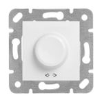 Aesco /meridian Beyaz Floresan Dimmer 1 10V Mekanizma ve Düğme/kapak - Option-1 - Ahşap