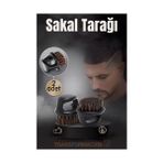 Aesco Mey Ithalat® 2'li At Kılı Sakal Tarama Fırçası - Sakal Tarağı