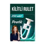 Aesco Mey Ithalat® Kilitli Perde Düğmesi Perde Ruleti Perde Düğmesi 250 Adet
