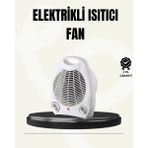 Aesco Mey Ithalat® Mini Elektrikli Isıtıcı – Taşınabilir Fanlı Isıtma Sistemi